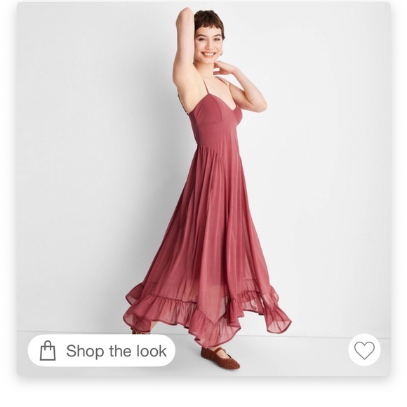 Future Collective Dresses & Skirts - Elegant Mauve Maxi Dress